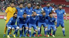 Greece's football squad